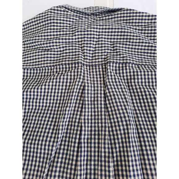 Timberland mens green check button front casual dress shirt with collar size M - Picture 12 of 13